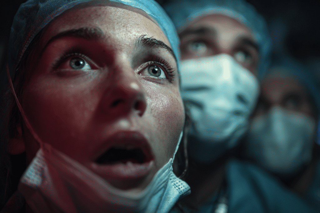 Preventing Amniotic Fluid Embolism emergency response in labor room